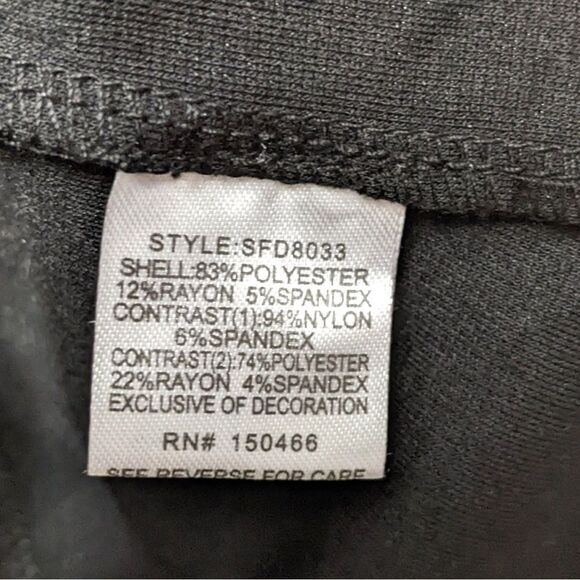 NWT 41 HAWTHORN Crochet Lace Stretch Dress S - Picture 7 of 8